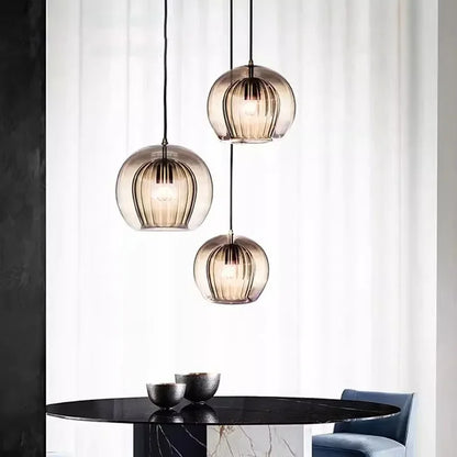 Nordic LED Glass Pendant